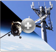 Satellite & GSM antenna
